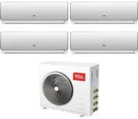 Climatizzatore Condizionatore TCL Quadri Split Inverter serie ELITE F2 9+9+9+9 con MT3240 R-32 Wi-Fi Integrato 9000+9000+9000+9000