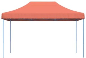 Tenda da Festa Pieghevole Pop-Up Terracotta 440x292x315 cm