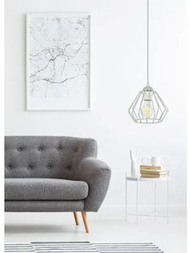 Lampadario a sospensione con filo CEED 1xE27/60W/230V grigio