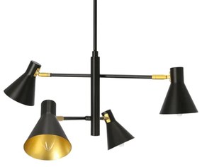 Lampadario a sospensione con supporto rigido LESS 4xE14/40W/230V