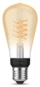 Lampadina LED dimmerabile Philips Hue WHITE FILAMENT ST64 E27/7W/230V 2100K
