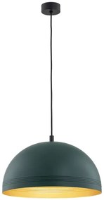 Argon 8243 - Lampadario a sospensione con filo BONITA 1xE27/15W/230V verde