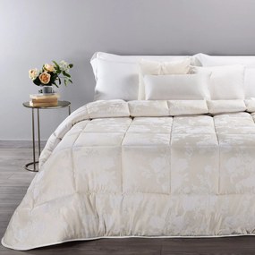 Trapunta Matrimoniale Riflessi Dreaming, in raso jacquard