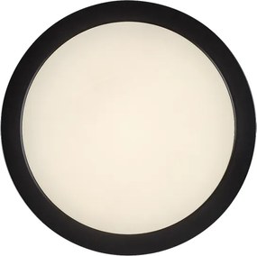 Rabalux 75075 - Plafoniera LED per bagno SHAUN PLUS 24W/230V Ø 22 cm IP44 nera