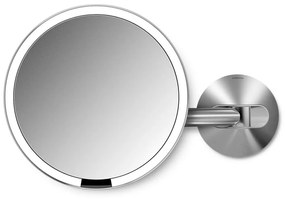 Specchio da parete/per make-up con illuminazione/con ingrandimento (5x) ø 20 cm Sensor – simplehuman
