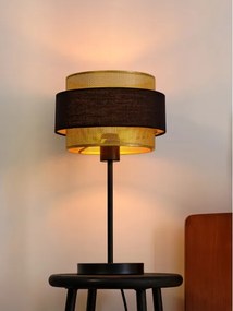 Osram - Lampada da tavolo DECOR HORNET 1xE27/10W/230V nera/dorata