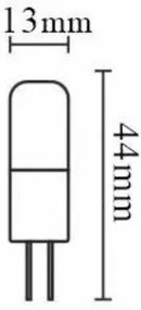 Lampadina LED G4/3W/12V 4000K