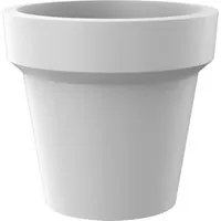 Vaso 135x125 cm in Resina Arkema POT L Bianco