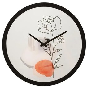 Orologio Da Muro Flower -A- diam. cm  40X3,5