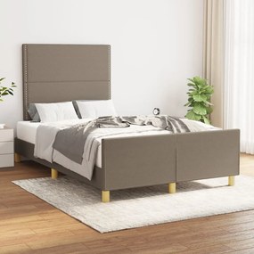 Giroletto Senza Materasso Tortora 120x200 Cm Tessuto /