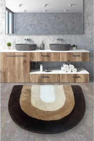 Tappetino per il bagno marrone 75x115 cm Endings – Foutastic