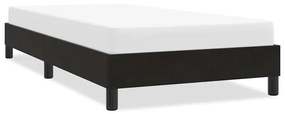 Giroletto Senza Materasso Nero 90x220 Cm İn Velluto /