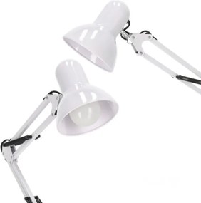 Brilagi - Lampada da terra flessibile TASKER 1xE27/60W/230V 184 cm bianca