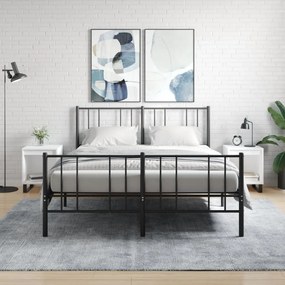 Comodini 2pz Bianchi 40x35x50 Cm İn Legno Multistrato /