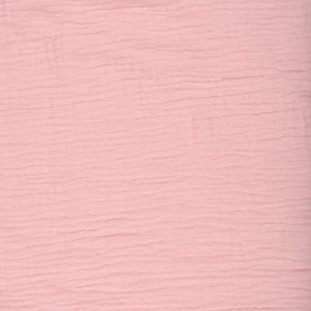 Coperta per neonati in mussola rosa 75x75 cm - Bébé Douceur
