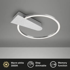 Briloner 3542-018 - Plafoniera LED dimmerabile NICO LED/12W/230V cromo