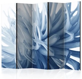 Paravento Flower blue dahlia II [Room Dividers]