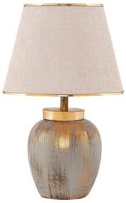 Lampada da tavolo 1xE27/40W/230V oro/beige