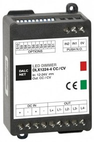 Controller Dimmer Monocolore/CCT/RGB/RGBW  12/24 - Controllabile da Pulsante