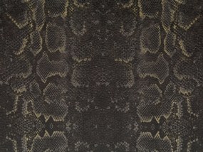 Wild cuscino in collezione Wild in microfibra impermeabile serpente nero