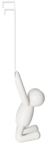 Appendiabiti in plastica bianca 22 cm Buddy - Umbra