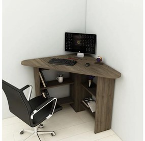 Tavolo da lavoro CORNER 73,8x80 cm marrone