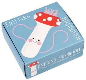 Set creativo per lavorare a maglia Knitting Kit Mushroom - Rex London