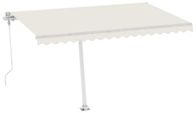 Tenda da Sole Automatica Autoportante 450x300 cm Crema