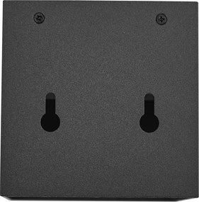 Applique da esterno nera con LED IP65 solare - Charlene