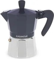 Caffettiera 3 tazze grigio antracite