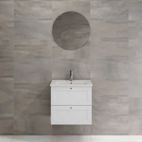 BATH DELUXE 01-060-00-58-00 - Specchio da bagno NORDBORG diametro 60 cm