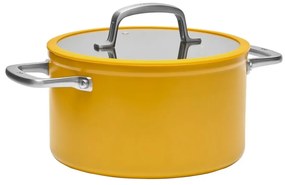 Pentola con coperchio incluso/con superficie in ceramica adatta all'induzione 5,5 l Meda 3.0 – FABINI