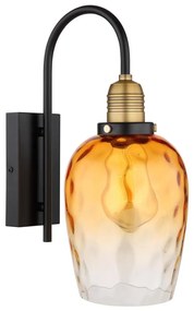 Globo 15786W - Applique SALVY 1xE27/60W/230V arancione