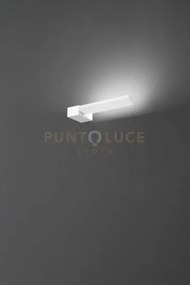 Applique in alluminio colore bianco elle led 14w cct 3000k 4000k 60...