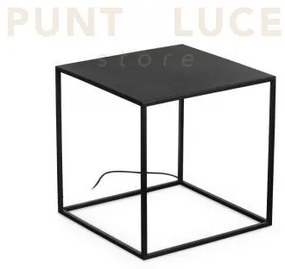 Ipotesi lampada tavolino nero led 3000k 16w  1700 lm 50x50cm