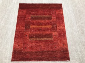 Loribaft Tappeto persiano 80 x 100 Rosso (Iran) Annodato A Mano