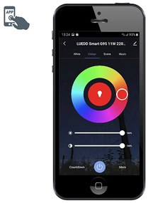 Striscia LED intelligente RGBW 3 metri 12W