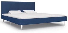 Giroletto Senza Materasso Blu 180x200 Cm İn Tessuto /