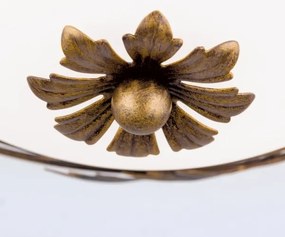 Orion DL 7-509/40 - Plafoniera FLEUR 2xE27/60W/230V diametro 40 cm bronzo