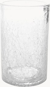Set di 4 bicchieri da long drink fatti a mano Crackle