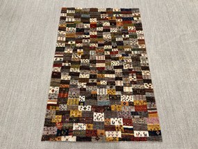 Gabbeh Tappeto 160 x 100 Rosso (Iran) Annodato A Mano