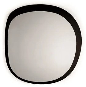 Specchio sagomato 120x123 cm FILL cornice Nera