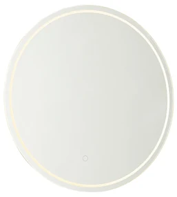 Specchio da bagno moderno 60 cm con LED e dimmer touch - Sebas