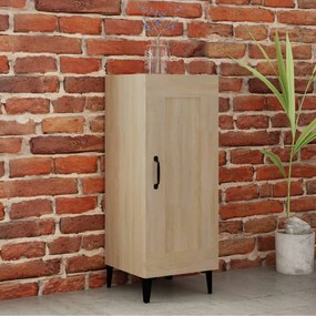 Credenza Rovere Sonoma 34,5x34x90 Cm İn Legno Multistrato /