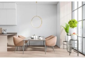 Azzardo AZ5254 - Lampadario a sospensione con filo LED dimmerabile MASSIMA LED/25W/230V oro