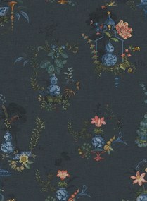 Eijffinger Tapete Chinese Porcelain - Dark Blue