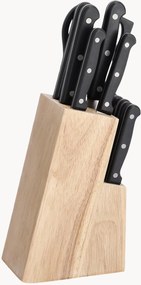 Set coltelli con ceppo in legno di albero della gomma Merin, set da 13