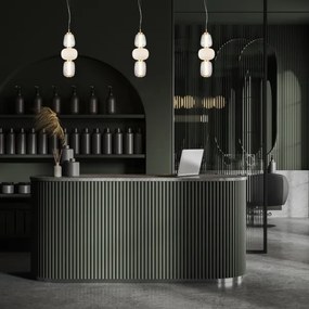 Lampadario LED a sospensione con filo CARO LED/28W/230V oro