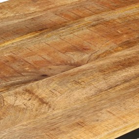 Tavolo da pranzo 110x60x76 cm in legno massello di mango