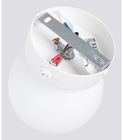 Lampada da parete bianca Blaze – Sollux